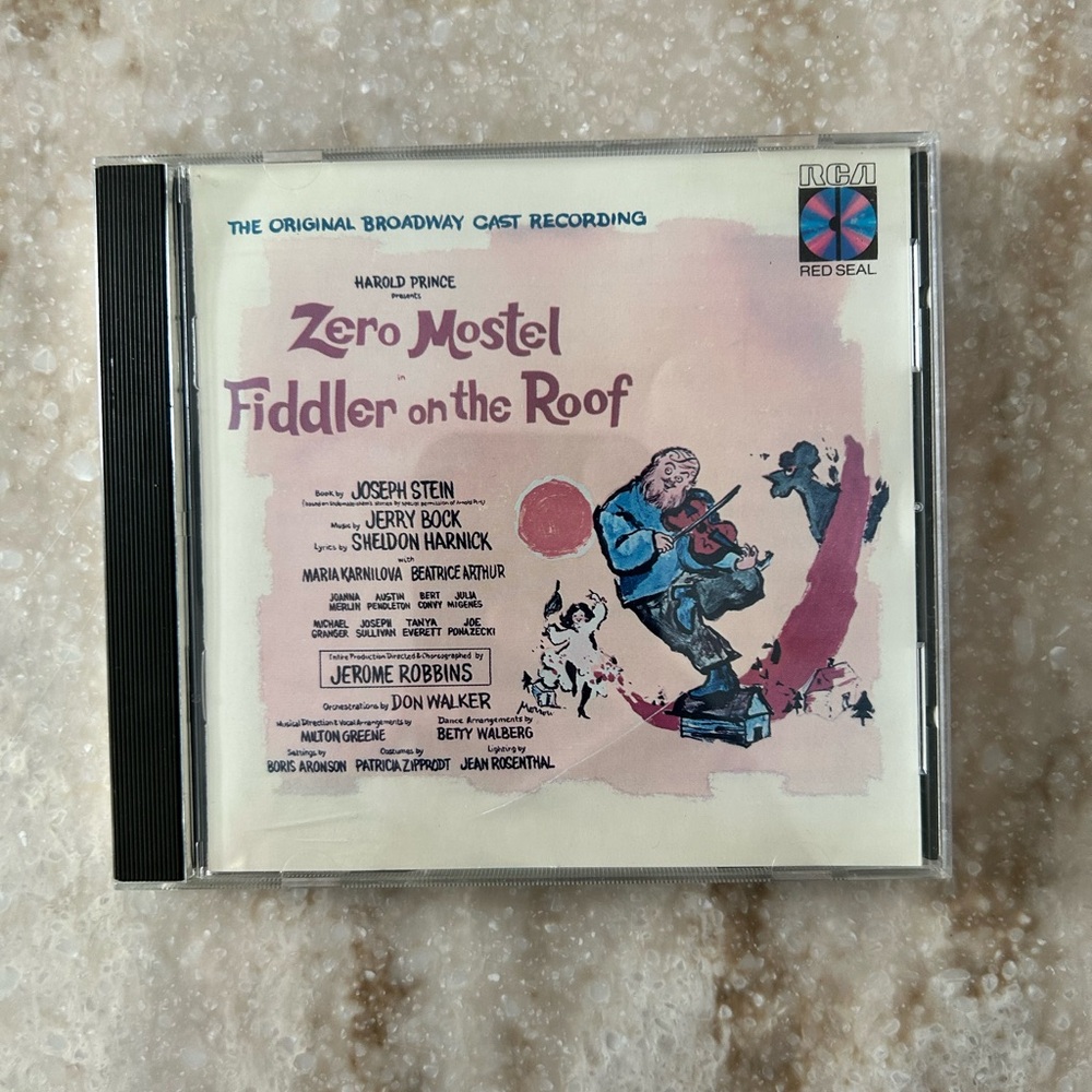 Fiddler on the Roof CD - Original Broadway Cast Recording